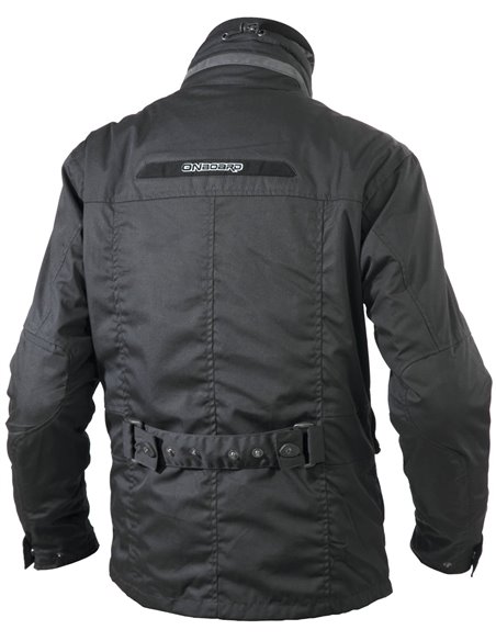 CHAQUETA MOTO AVENUE NEGRA 