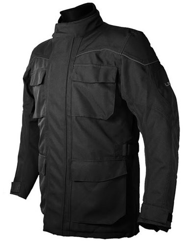 CHAQUETA MOTO TITAN NEGRA