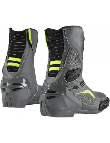 BOTAS DE MOTO ICON OVERLORD GRIS