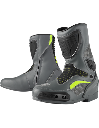 BOTAS DE MOTO ICON OVERLORD GRIS