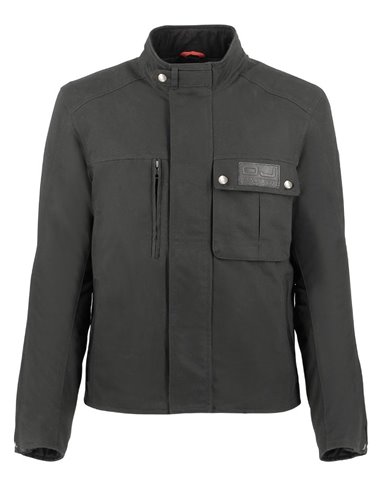 CHAQUETA MOTO RING NEGRA