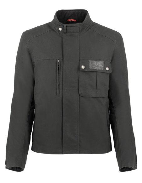 CHAQUETA MOTO RING NEGRA