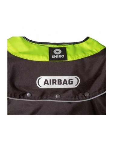 CHALECO DE MOTO AIRBAG AMARILLO FLUOR