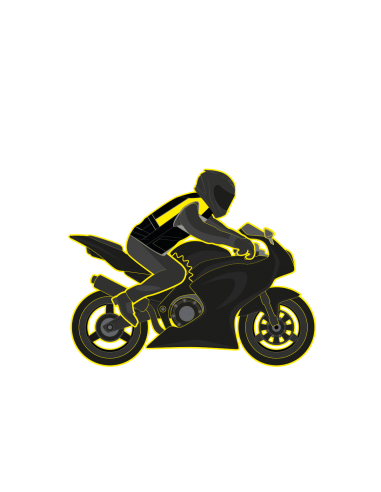 CHALECO DE MOTO AIRBAG AMARILLO FLUOR