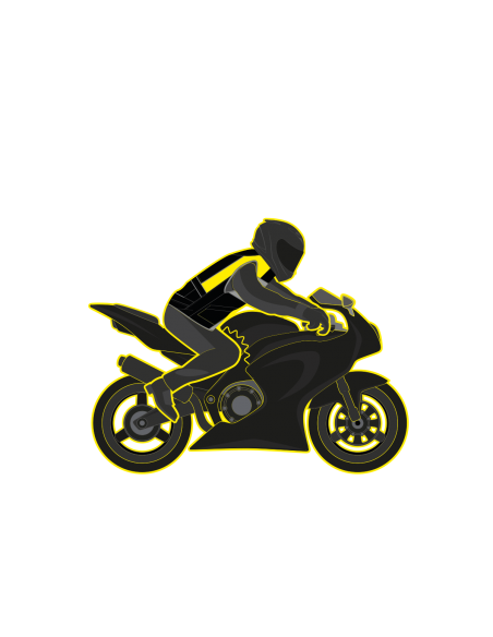 CHALECO DE MOTO AIRBAG AMARILLO FLUOR