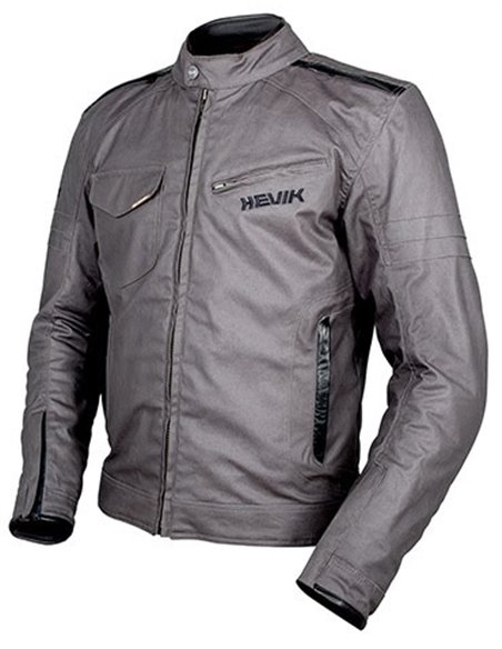 CHAQUETA MOTO MADSEN GRIS