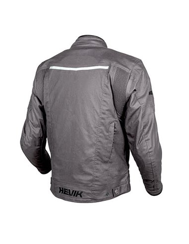 CHAQUETA MOTO MADSEN GRIS