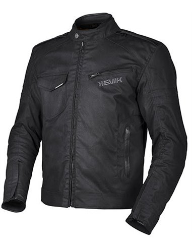 CHAQUETA MOTO MADSEN NEGRA