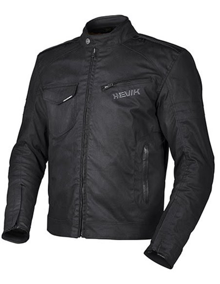 CHAQUETA MOTO MADSEN NEGRA