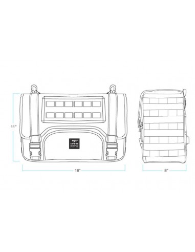 ALFORJAS DE MOTO BILTWELL EXFIL-36 NEGRAS