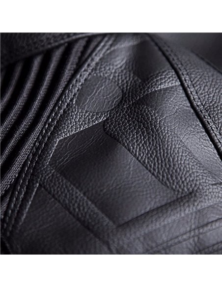 CHAQUETA MOTO ICON PIEL SANCTUARY VERDE 
