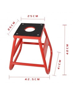 caballete moto campo fijo hasta 225 kg