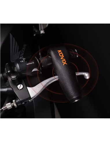 ANTIRROBO DE MANETA DE FRENO DE MOTO CON ALARMA