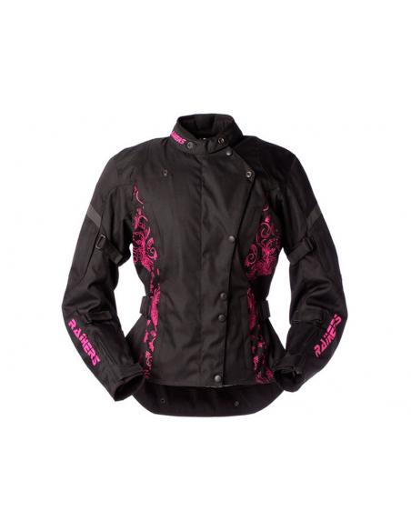 CHAQUETA DE MOTO INVIERNO FLORES
