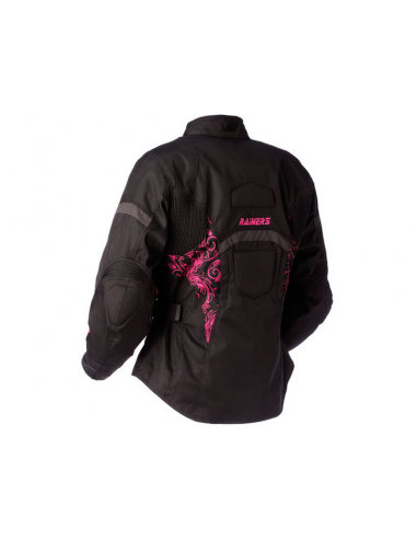 CHAQUETA DE MOTO INVIERNO FLORES