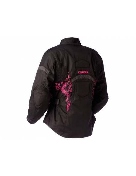 CHAQUETA DE MOTO INVIERNO FLORES