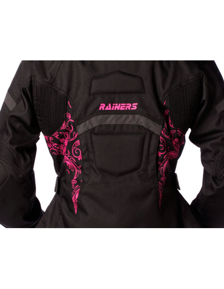 CHAQUETA DE MOTO INVIERNO FLORES