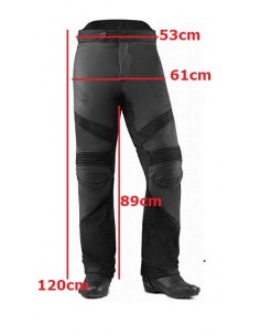 PANTALON MOTO ICON PIEL HYPERSPORTS ST NEGRO 2