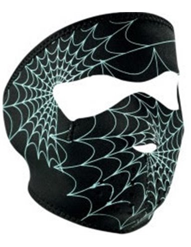MASCARA NEOPRENO CARA ENTERA SPIDER WEB