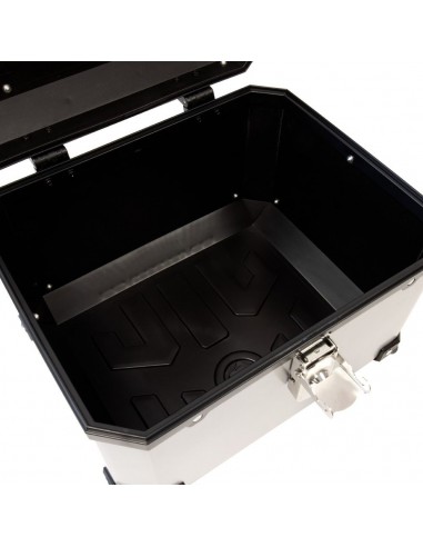 MALETA BAUL TRASERO 30 LITROS COLOR PLATEADO