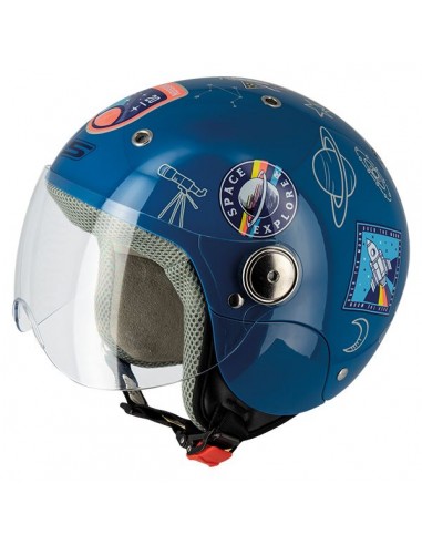CASCO JET DE NIÑO ESPACIO