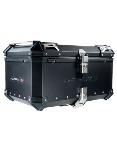 MALETA BAUL TRASERO ALUMINIO NEGRA 56 LITROS