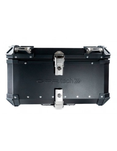 MALETA BAUL TRASERO ALUMINIO NEGRA 56 LITROS