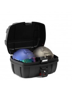 MALETA BAUL ABS GRANDE PARA DOS CASCOS + PARRILLA METÁLICA DE REGALO 2