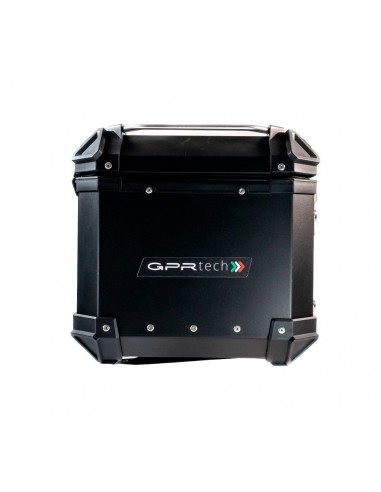 MALETA BAUL TRASERO ALUMINIO NEGRA 45 LITROS