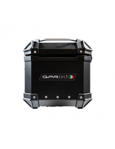 MALETA BAUL TRASERO ALUMINIO NEGRA 26 LITROS