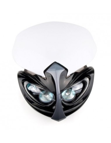 FRONTAL DE MOTO BLANCA