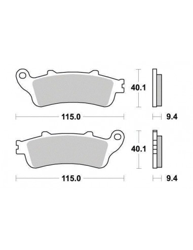 PASTILLAS DE FRENO HONDA