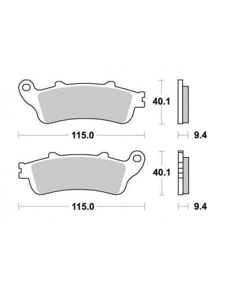 PASTILLAS DE FRENO HONDA
