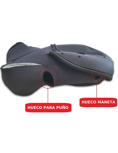 MANOPLAS DE MOTO UNIVERSALES