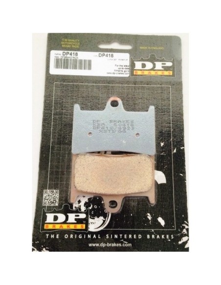 PASTILLAS FRENO DELANTERAS SINTERIZADAS DP 418 OFERTON