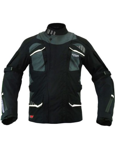 CHAQUETA MOTO ONBOARD STONE GRIS-4 ESTACIONES TRICAPA