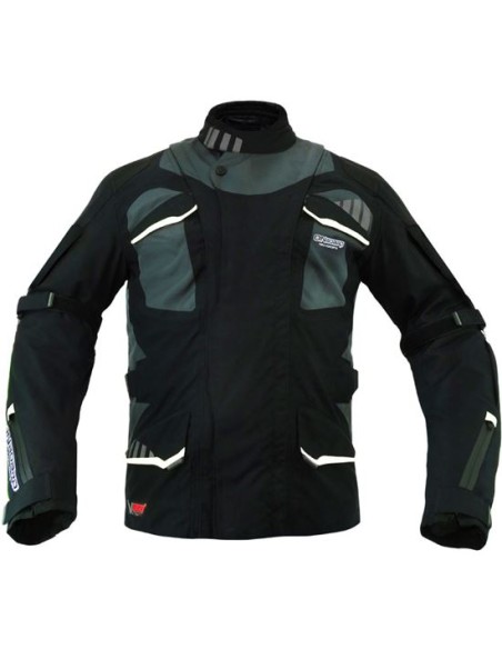CHAQUETA MOTO ONBOARD STONE GRIS-4 ESTACIONES TRICAPA