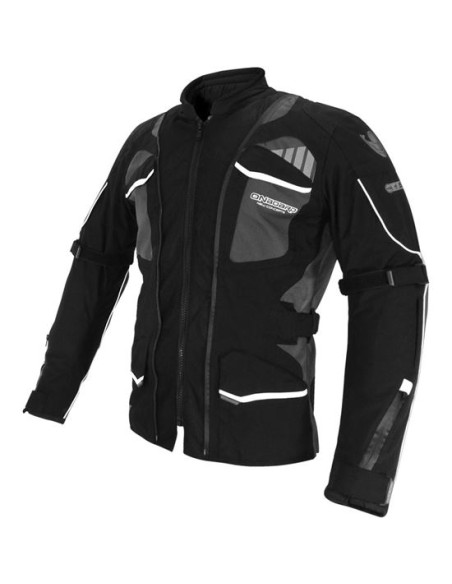 CHAQUETA MOTO ONBOARD STONE GRIS-4 ESTACIONES TRICAPA