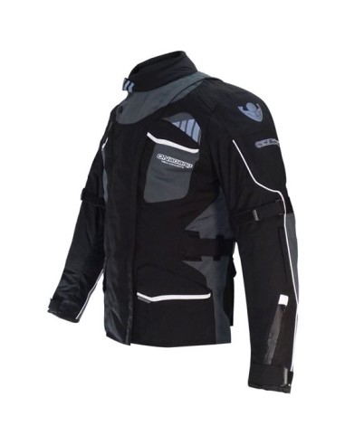 CHAQUETA MOTO ONBOARD STONE GRIS-4 ESTACIONES TRICAPA
