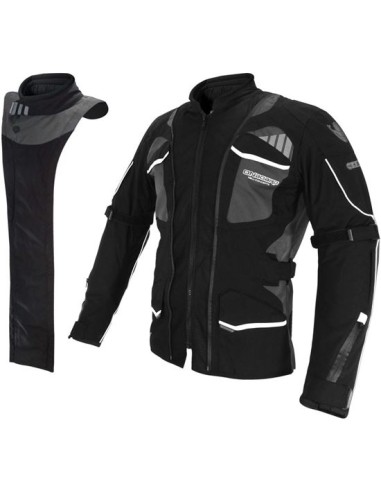CHAQUETA MOTO ONBOARD STONE GRIS-4 ESTACIONES TRICAPA