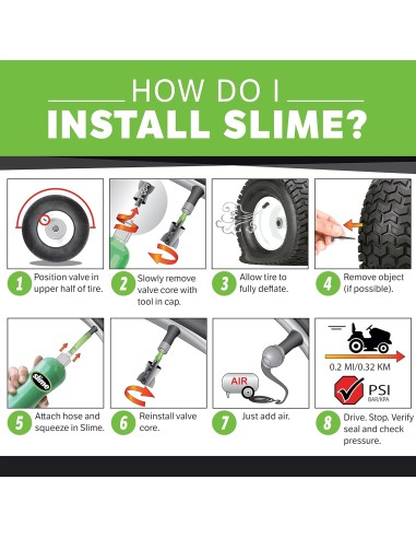 SELLADOR DE NEUMATICO DE EMERGENCIA SLIME