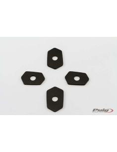 JUEGO SOPORTES FIJADOR DEL INTERMITENTE AL CARENADO PARA MOTO KAWASAKI