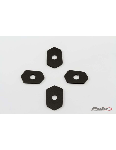 JUEGO SOPORTES FIJADOR DEL INTERMITENTE AL CARENADO PARA MOTO KAWASAKI