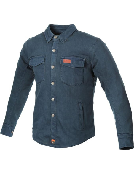 CAZADORA DE MOTO VAQUERA JACKSON AZUL