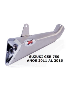 ESCAPE DE MOTO SUZUKI GSR 750 AÑOS 2011 AL 2016