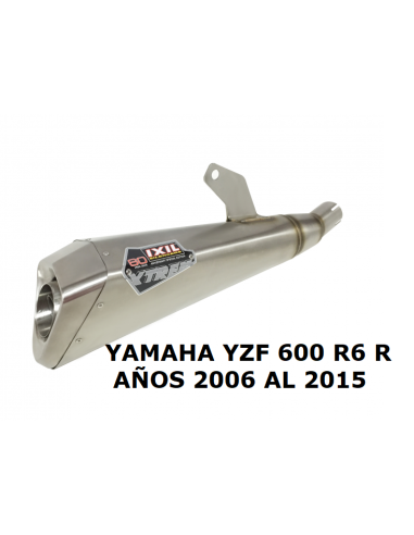 ESCAPE DE MOTO YAMAHA YZF 600 R6 R AÑOS 2006 AL 2015 LIQUIDACION