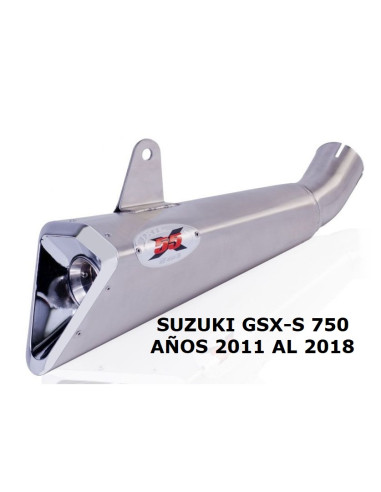 ESCAPE DE MOTO SUZUKI GSX-S 750 AÑOS 2011 AL 2018