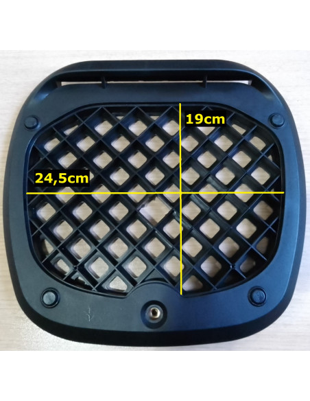 MALETA BAUL TRASERO 39 LITROS COLOR NEGRO