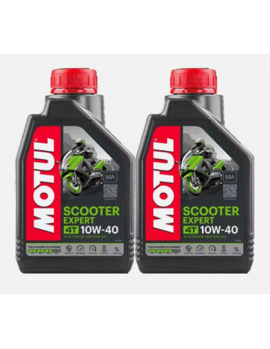 2 LITROS DE ACEITE MOTUL ESPECIAL PARA SCOOTERS Y MAXI SCOOTERS