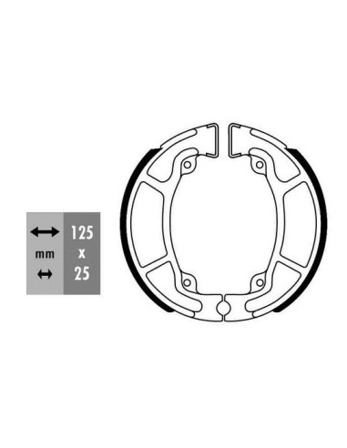 ZAPATAS DE FRENO TRASERA HONDA